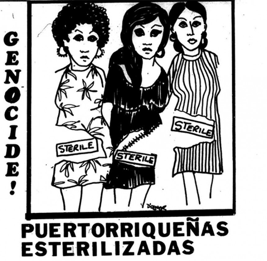 Sterilization & experimental testing on Puerto Rican women