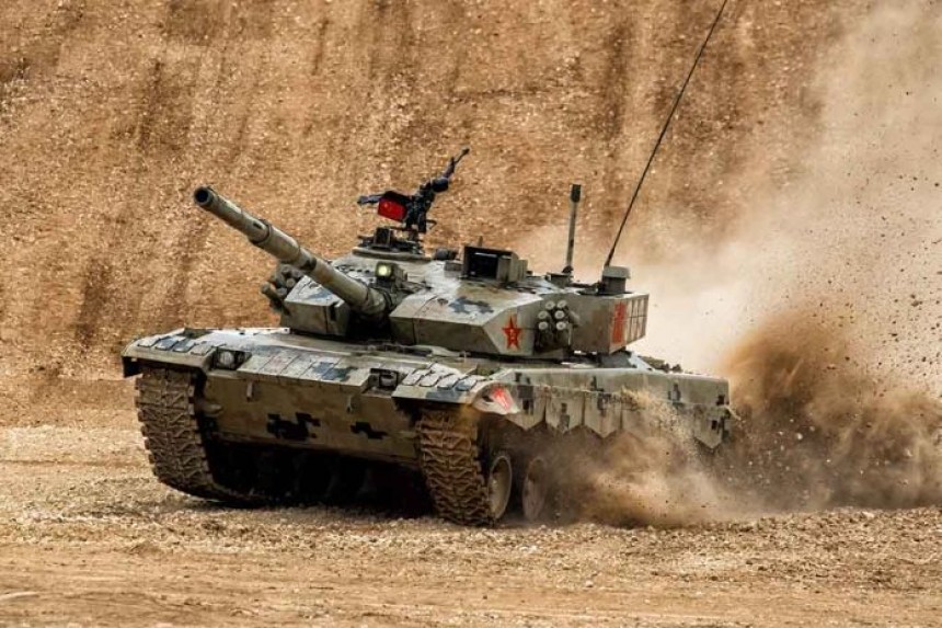 China Deploys TANKS – They’re on the Move!